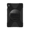 Samsung Galaxy Tab S10 FE+ Case - Heavy-Duty Hand Strap | Raider X Series by Zerodamage Sahara Case LLC