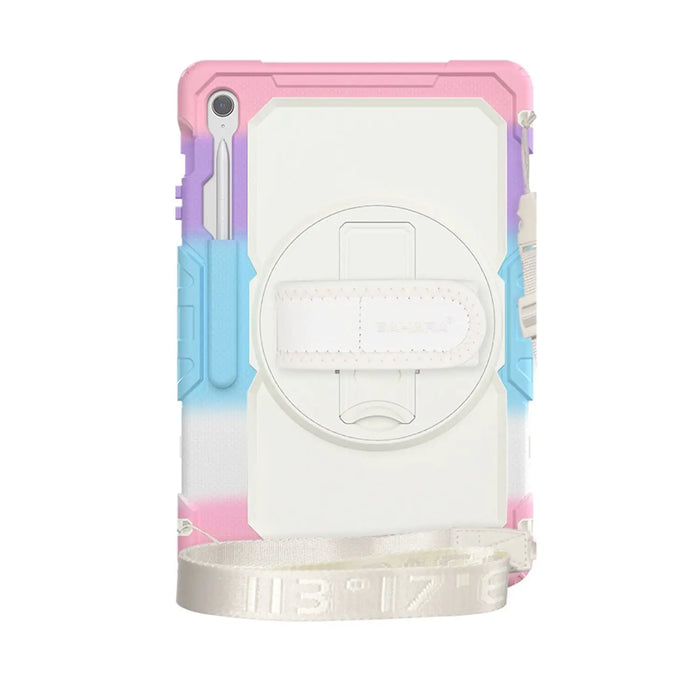 Samsung Galaxy Tab S10 FE+ Kid Proof Case - Heavy-Duty, Hand Strap | Wander Series by Zerodamage Sahara Case LLC