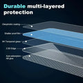 Samsung Galaxy Tab S10 FE+ Screen Protector - Ultra Strong Tempered Glass | Zerodamage by Zerodamage Sahara Case LLC
