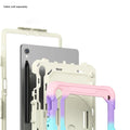 Samsung Galaxy Tab S10 Lite (2025)/S10 FE/S9/S9 FE Heavy Duty Kid Proof Case - Built-in Hand Strap and Kickstand | Wander Series by Zerodamage Sahara Case LLC