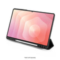 Samsung Galaxy Tab S11 Case - Slim Folio with Transparent Back | Venture Series by Zerodamage Sahara Case LLC