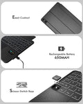 Samsung Galaxy Tab S11 Keyboard Case - Slim Backlit with Trackpad | ProTouch Navigate Series by Zerodamage Sahara Case LLC