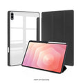 Samsung Galaxy Tab S11 Ultra Case - Folio Slim, Transparent Back | Venture Series by Zerodamage Sahara Case LLC