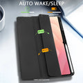 Samsung Galaxy Tab S11 Ultra Case - Folio Slim, Transparent Back | Venture Series by Zerodamage Sahara Case LLC