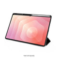 Samsung Galaxy Tab S11 Ultra Case - Folio Slim, Transparent Back | Venture Series by Zerodamage Sahara Case LLC