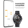 Samsung - Galaxy Watch3 Smartwatch 45mm Stainless LTE - Mystic Black by DailySale