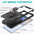 Samsung Galaxy Z Flip7 Case - Heavy-Duty, Kickstand Anti-Slip Design | Raider Series by Zerodamage Sahara Case LLC