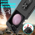 Samsung Galaxy Z Flip7 FE Case - Heavy-Duty Kickstand | Raider Series by Zerodamage Sahara Case LLC