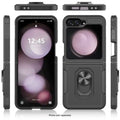 Samsung Galaxy Z Flip7 FE Case - Heavy-Duty Kickstand | Raider Series by Zerodamage Sahara Case LLC