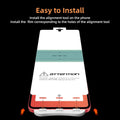 Samsung Galaxy Z Flip7 Screen Protector – Full Body with Alignment Tool, Clear | ZeroDamage by Zerodamage Sahara Case LLC