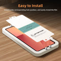 Samsung Galaxy Z Flip7 Screen Protector – Full Body with Alignment Tool, Clear | ZeroDamage by Zerodamage Sahara Case LLC