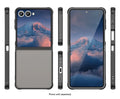 Samsung Galaxy Z Flip7 Semi Transparent Case - Anti-Slip Grip, Slim Design | Venture Series by Zerodamage Sahara Case LLC