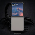 Samsung Galaxy Z Flip7 Semi Transparent Case - Anti-Slip Grip, Slim Design | Venture Series by Zerodamage Sahara Case LLC