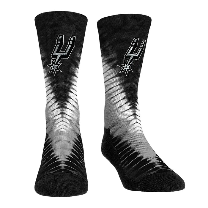 San Antonio Spurs - V Shape Tie Dye by Rock 'Em Socks