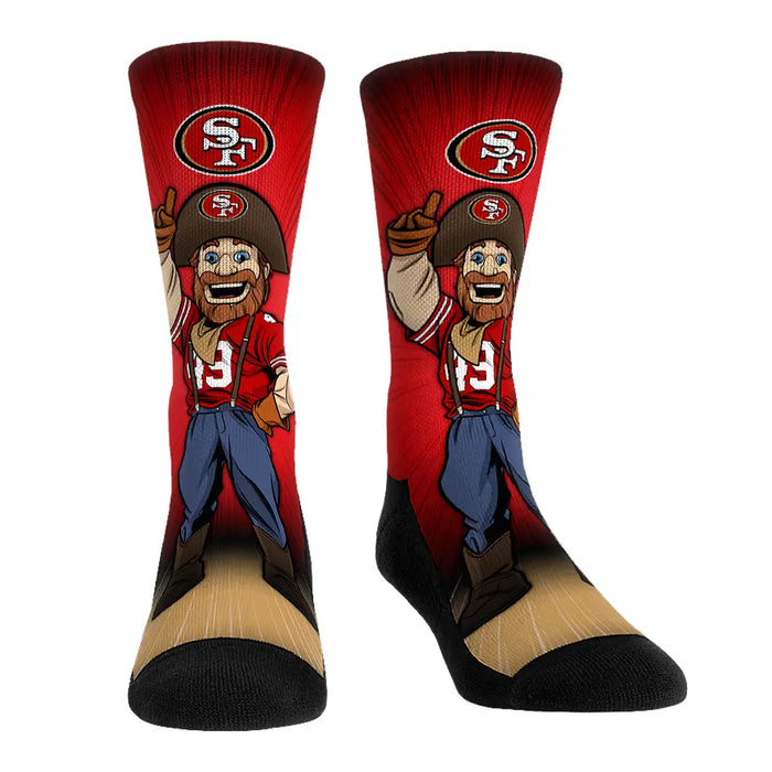 San Francisco 49ers - Mascot Pump Up! by Rock 'Em Socks