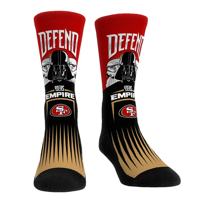San Francisco 49ers - Star Wars - Defend The Empire by Rock 'Em Socks