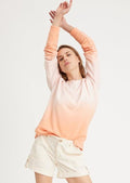 Sanctuary Happy Days Ombre Raglan Sweatshirt by Vanessa Jane
