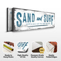 Sand And Surf Sign (Free Shipping) by Tailored Canvases