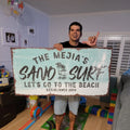 Sand and Surf Sign II by Tailored Canvases