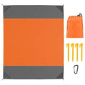 Sand Proof Picnic Blanket with 4 Anchors by DailySale
