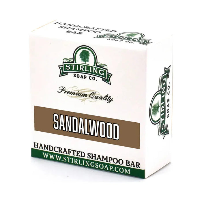 Stirling Soap Co. Sandalwood Shampoo Bar 3.8 Oz by Pasteur Pharmacy