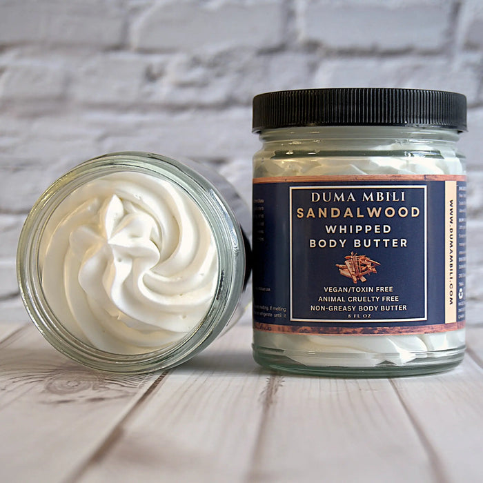 Sandalwood Whipped Body Butter by Duma Mbili LLC
