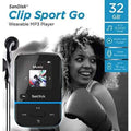 SanDisk Clip Sport Go MP3 Player (Refurbished) by DailySale