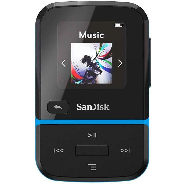 SanDisk Clip Sport Go MP3 Player (Refurbished) by DailySale