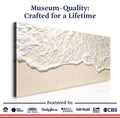 Sandy Waves Wall Art II by Tailored Canvases