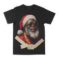Santa "Gold Grill" Graphic Tee by Obsessed with graphic tees