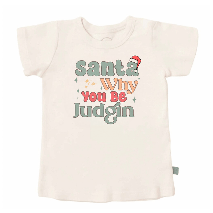 graphic tee | you be judgin by Finn + Emma