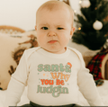 long sleeve graphic bodysuit | why be judgin by Finn + Emma
