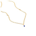Sapphire Baguette Charms Pendant Only by Fine Color Jewels