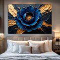 Sapphire Bloom Wall Art by Tailored Canvases
