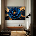Sapphire Bloom Wall Art by Tailored Canvases