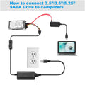 SATA PATA IDE to USB 2.0 Adapter Converter Cable For 2.5" 3.5" Hard Drive Disk by DailySale
