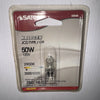 Satco S3545 1/Card 120V 50-Watt T4 G9 Base Light Bulb, Clear