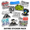 Satire Sticker Pack