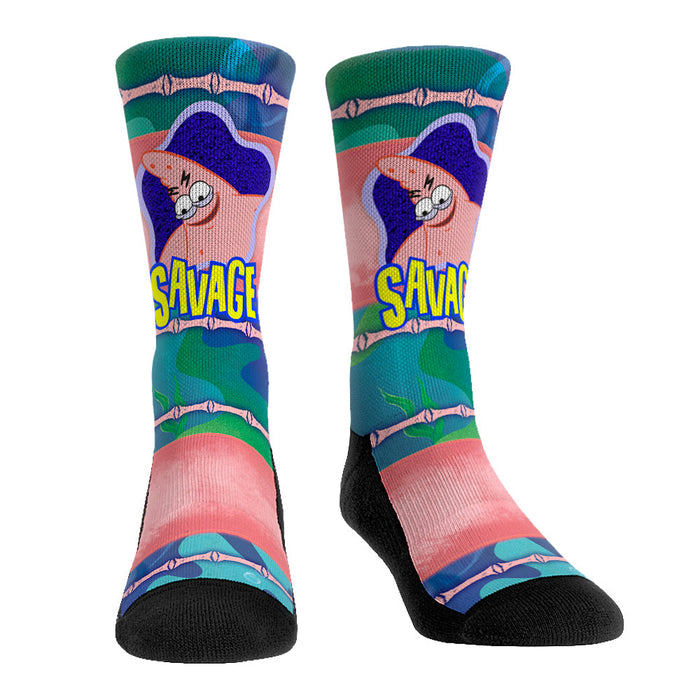 SpongeBob SquarePants Meme - Savage Patrick by Rock 'Em Socks