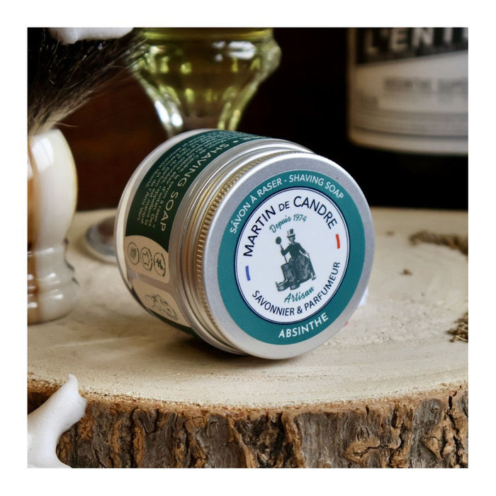 Martin de Candre Absinthe Scented Shaving Soap by Pasteur Pharmacy