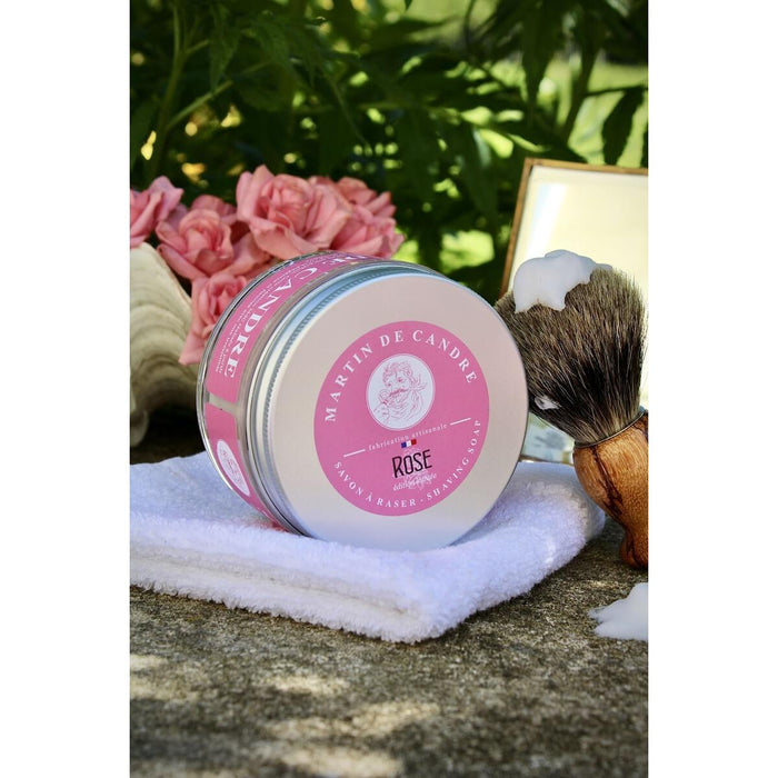 Martin de Candre Rose Collection Shaving Soap by Pasteur Pharmacy