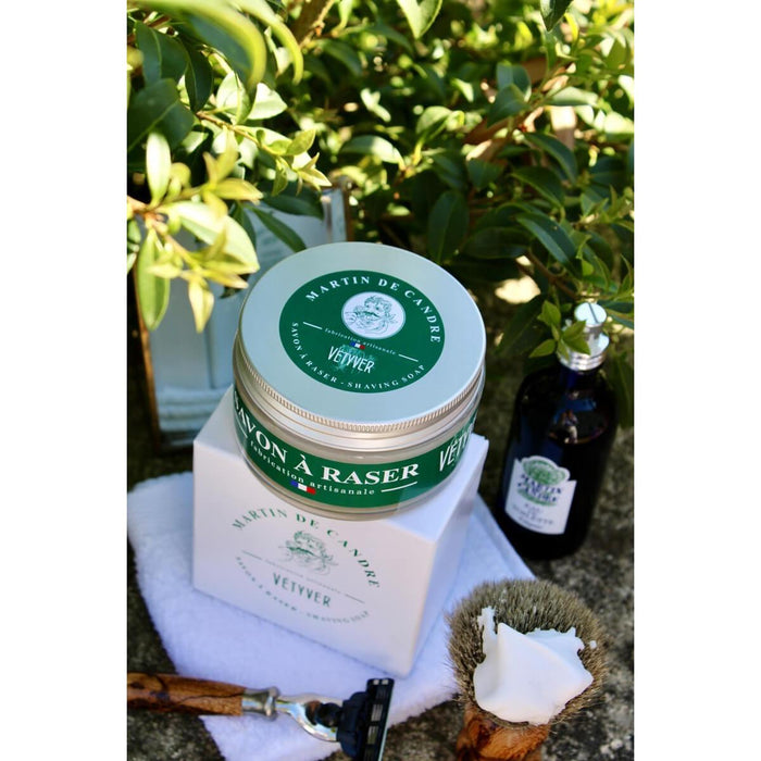 Martin de Candre Vetyver Collection Shaving Soap by Pasteur Pharmacy