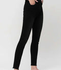 Sawyer High Rise Ankle Skinny - Washed Black by Boutique 23