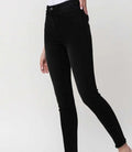 Sawyer High Rise Ankle Skinny - Washed Black by Boutique 23