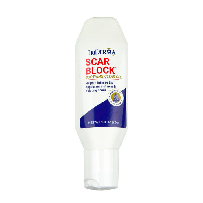 Scar Block Silicone Gel for New and Old Scars by TriDerma MD
