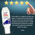 Scar Block Silicone Gel for New and Old Scars by TriDerma MD