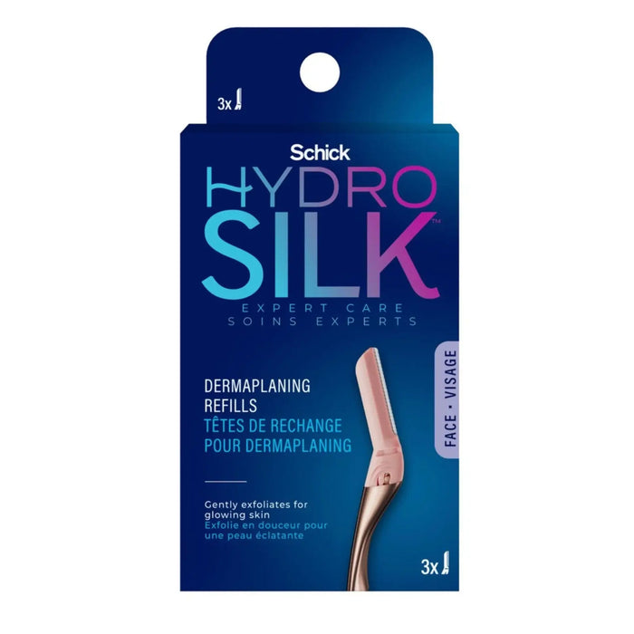 Schick Hydro Silk Dermaplaning Refills, 3 Count by Price Is Right Miami