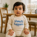 long sleeve graphic bodysuit | schmutz happens by Finn + Emma