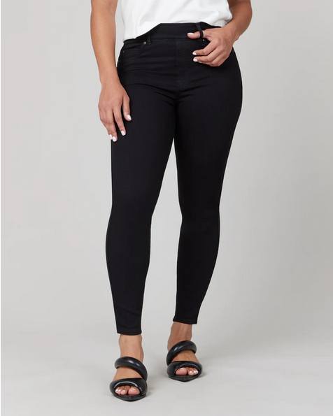 Ankle Skinny Jeans - Clean Black by Boutique 23