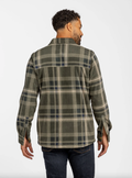 Spectral Shirt Jacket - Tea Leaf by Boutique 23